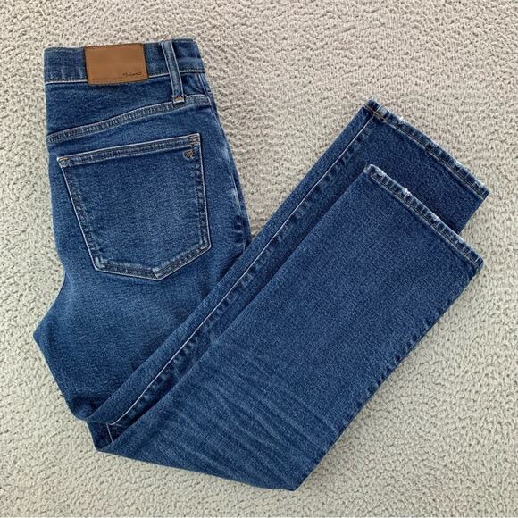 Madewell Women's Slim Demi-Boot Cropped Jeans in Sundale Wash  -  Size: 28 - Picture 6 of 16